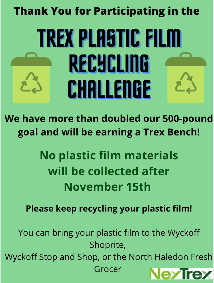 TREX  Plastics Recycling Program