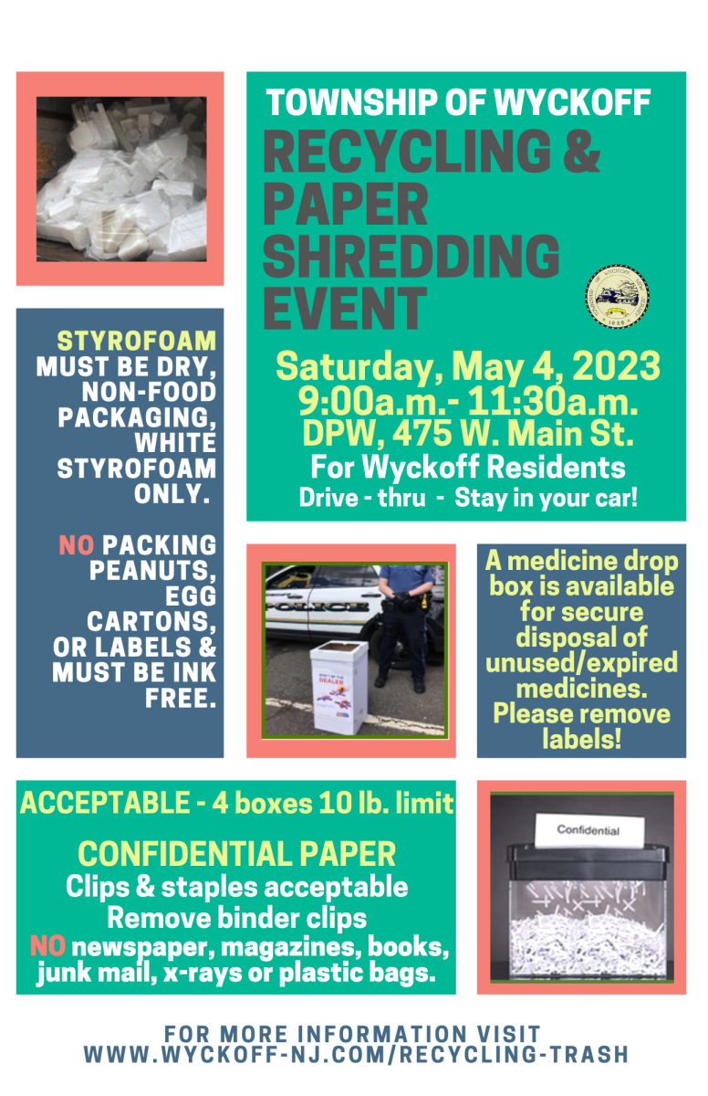 Shred Fest/Recycling Day Events | wyckoffnj