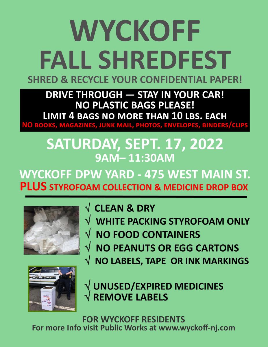Shred Day Details