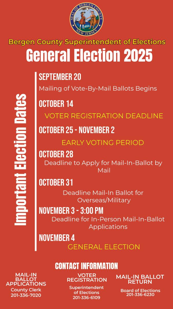 2025 General Election Dates