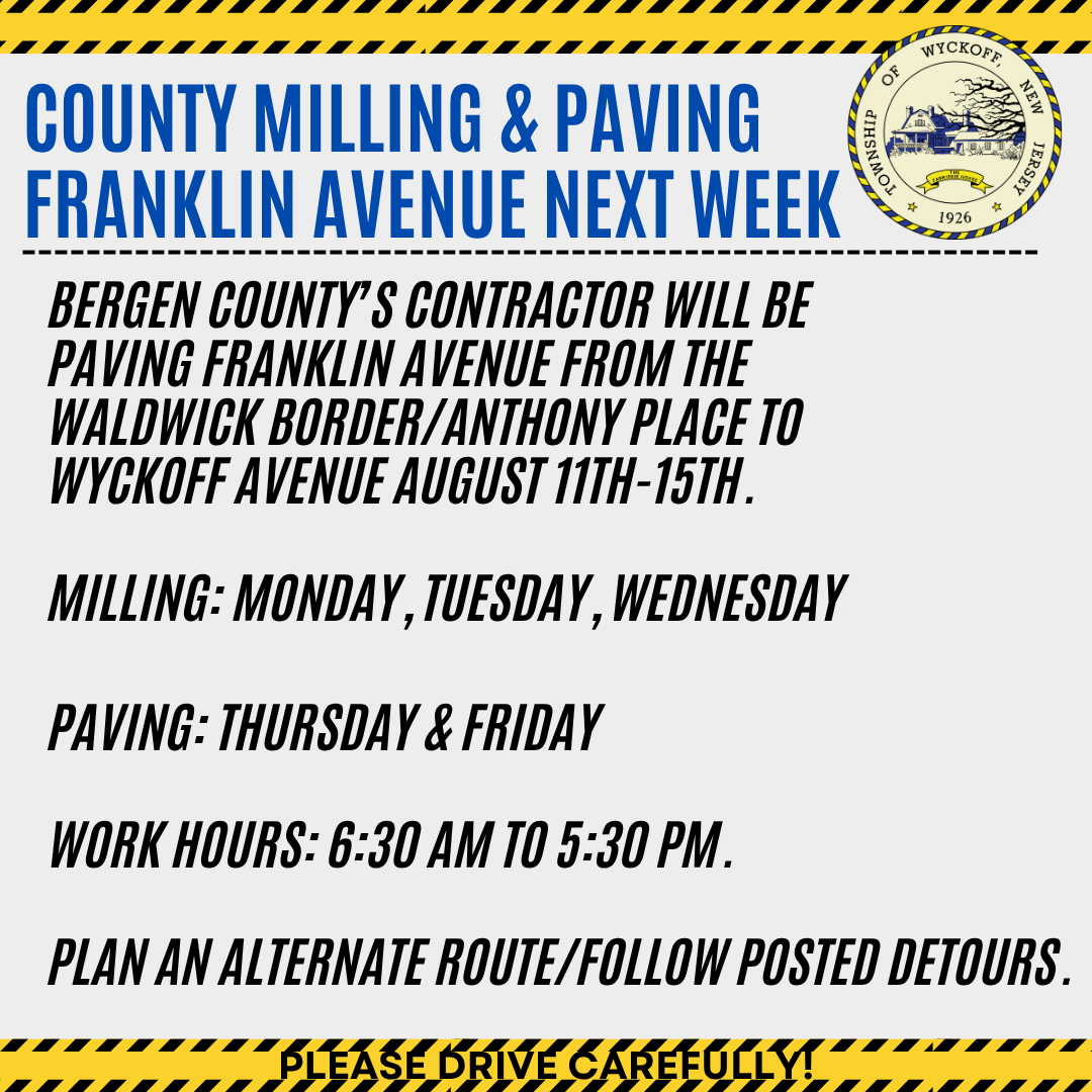 Franklin Announcement