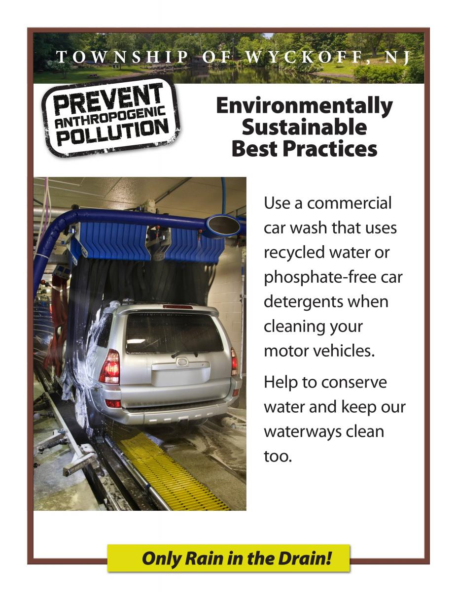 Car Wash with Recycled Water