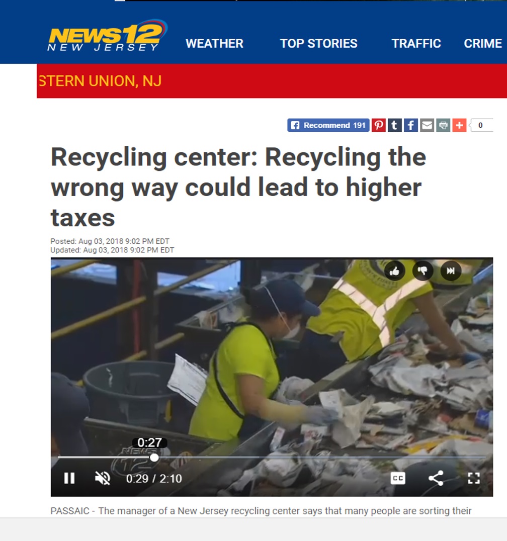 News 12 Recycling Story