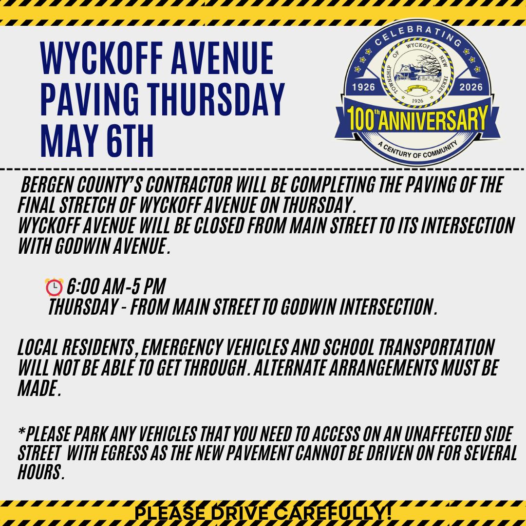 Wyckoff Ave paving