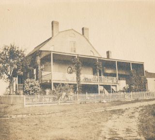 Zabriskie House antique photo