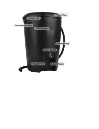 RAIN BARREL WINTER