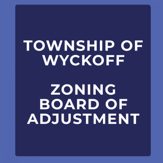 Zoning Board of Adjustment